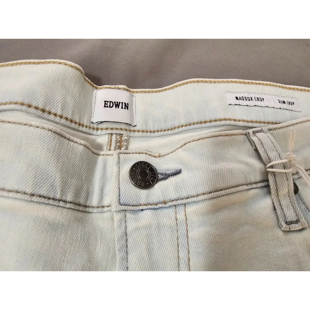 EDWIN® (Men's Size‎ 36) Maddox™ Slim Crop Jeans in Outcast - $158